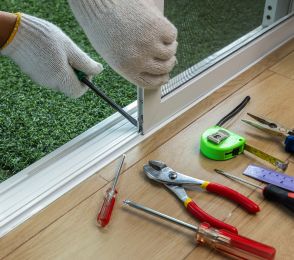 Sliding glass door repair service Illinois